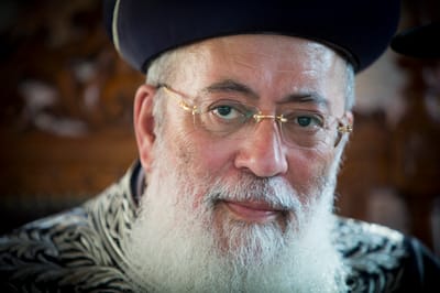 מנכ"ל חדו"ש: "בחירתו של הרב עמאר- חמורה"