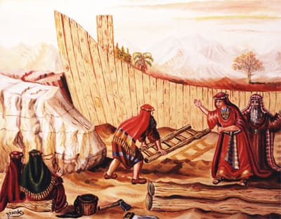 ציורי תנ"ך פרשת נח: עד כמה נח היה צדיק?
