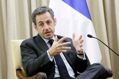 סרקוזי: "הצביעו נגד הכרה במדינה פלסטינית"