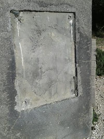 הושחתה אנדרטת "מגילת האש" של קדושי השואה