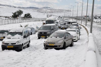 מתכוננים לסערה: ביום רביעי שלג בירושלים