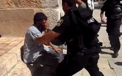 ט' באב בהר הבית: אמר 'שמע ישראל' ונעצר; צפו