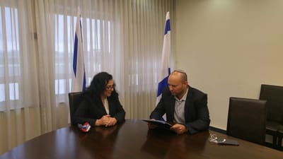 השר נפתלי בנט הגיש מכתב התפטרות מהכנסת