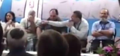 ינון מגל התעמת עם ערביה ונטש בזעם; צפו