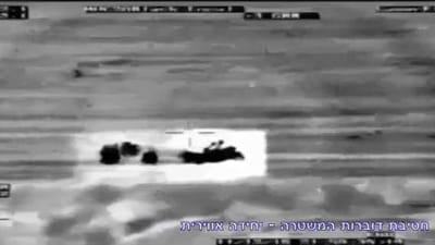 מרדף כמו בארה"ב: המסוק אחרי הגנבים. צפו