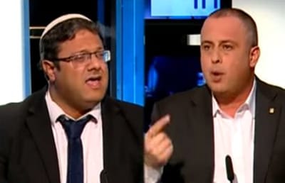 "אתה צבוע"; צפו בבן גביר עושה בית ספר לח"כ בר