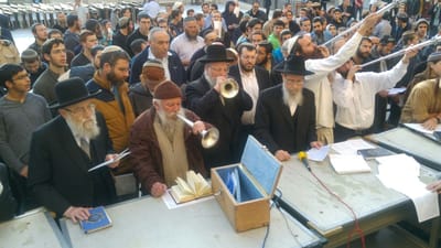 עכשיו בכותל: "לך כנוס את כל היהודים"; צפו בתיעוד