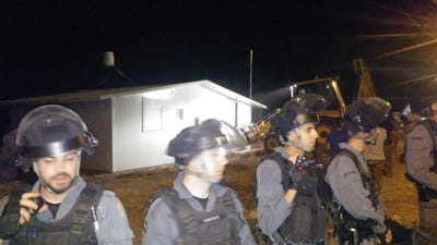 באישור ליברמן: הלילה הרס הצבא בית בחברון
