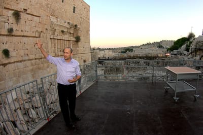 המתמודד החילוני: "בנט עלה איתי להר הבית"