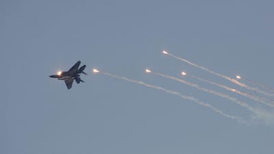 מטוס קרב יירט מזל"ט של החמאס ברצועת עזה