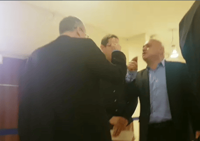 'אתה שפוי?': צפו בתקרית בין ח"כ פריג' לשר לוין