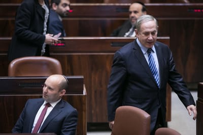 נתניהו משיב לבנט: "זה לא הזמן לשליפות מהמותן"