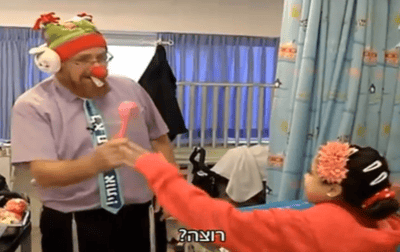צפו: מה יהודה גליק שאל את הילדה החולה מעזה?