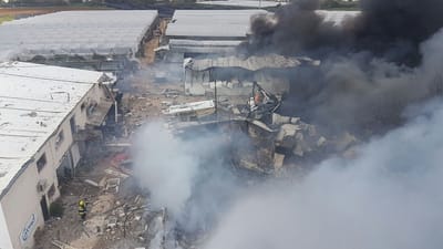 2 הרוגים בשריפה של מחסן זיקוקים בפורת