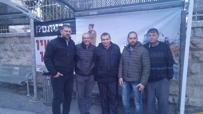 השר היחיד מהליכוד שהגיע למאהל מפוני עמונה