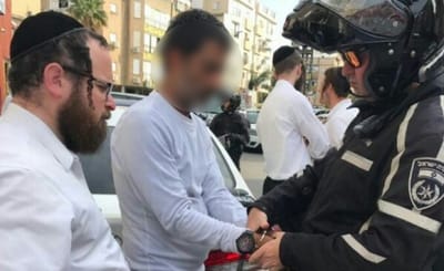 פרץ למשרד של הרב אמנון יצחק ואיים לדקור אותו