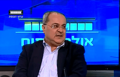 צפו • אחמד טיבי: "להבריח מלח לאסירים ביטחוניים"