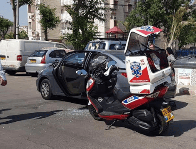 כמעט אסון: השמשה נופצה, התינוקת בת השנה ניצלה