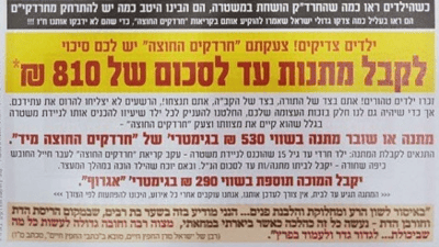 אגרוף גימטריא 290:המחירון המלא להשפלת חייל