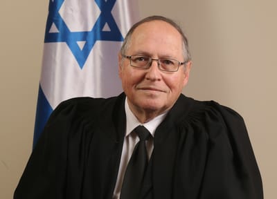 צפו: טקס הפרישה של השופט אליקים רובינשטיין