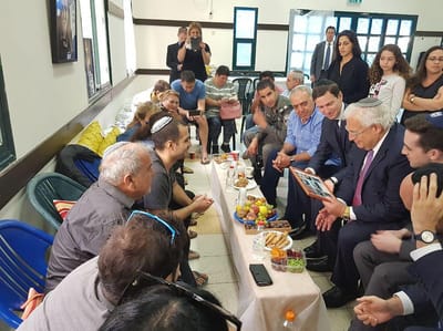 חתנו של טראמפ הגיע לבית משפחת מלכא