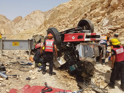 ההרוגים בתאונת המשאית: שני חיילים