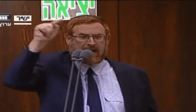 צפו: יהודה גליק מתפוצץ במליאת הכנסת