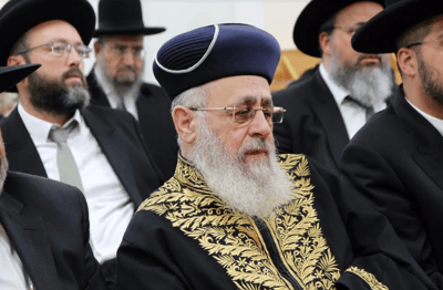 הרב יצחק יוסף לדיינים שפרשו: "אל תתערבו"