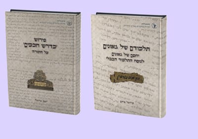 תורה וחידוש מתוך מחקר; 2 ספרים חדשים בהרצוג