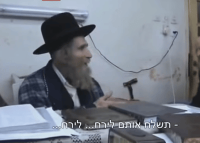 צפו: כשהרב שטיינמן הגיב: "זו גאווה, גאווה גאווה"