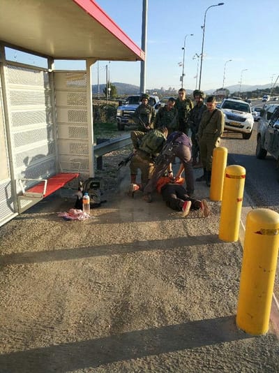 פיגוע דקירה בצמת שילה • המחבלת נוטרלה