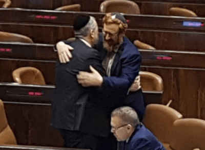 אחרי 'סערת השבעה': גליק ודרעי התחבקו בכנסת