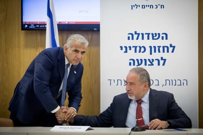 ליברמן: "לפיד או נתניהו? אין בכלל שאלה"