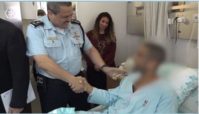 המפכ"ל בביקור לוחמי הימ"מ: "מצדיע לכם"