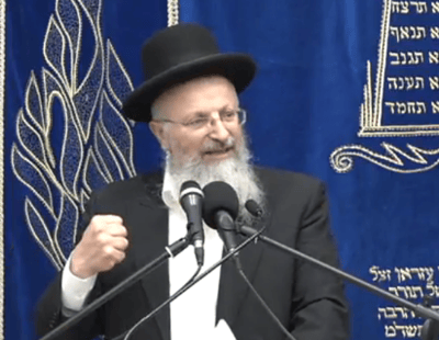 צפו: שיעורו השבועי של הרב שמואל אליהו