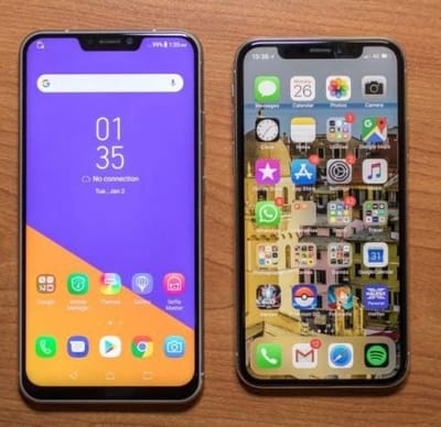 מצאו את ההבדלים: ה-Zenfone Z5 של אסוס לצד האייפון X