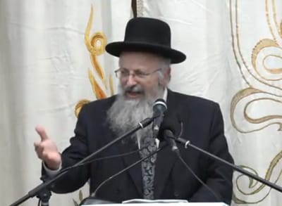 צפו: שיעורו השבועי של הרב שמואל אליהו