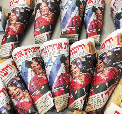אחרי 'סערת הנעל': השף הגיש את הקינוח בתוך עיתון