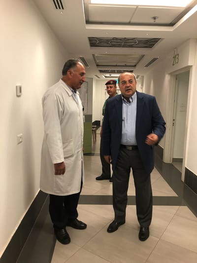 צפו: ח"כ טיבי ביקר את אבו מאזן ברמאללה