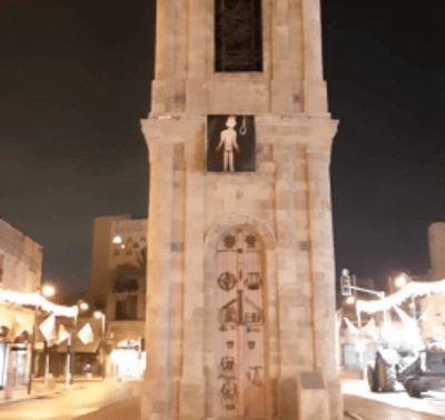 בלב יפו: מיצג אומנותי הקורא להרג מחבל