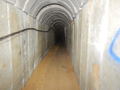 תיעוד: צה"ל השמיד מנהרה שחדרה 900 מטר לישראל
