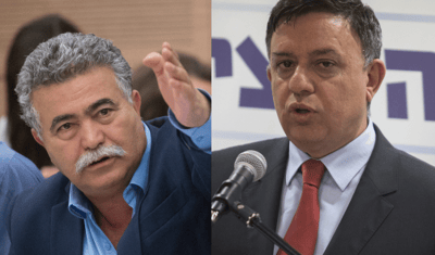 עימות קשה בין עמיר פרץ לאבי גבאי. האזינו