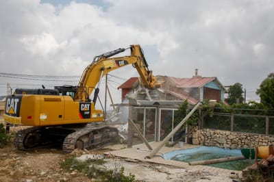 כלא היו • תיעוד: הרס הבתים בנתיב האבות