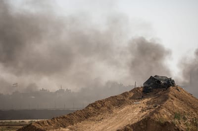 בפעם השנייה היום: צה"ל תקף תשתית בלוני תבערה בעזה