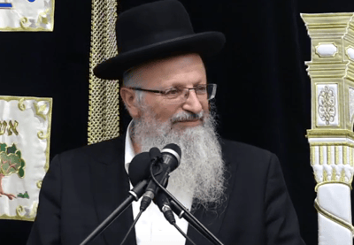 צפו: שיעורו השבועי של הרב שמואל אליהו