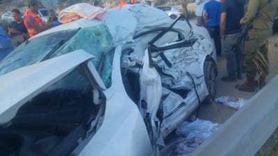 תאונה קטלנית בשומרון: ישראלי כבן 20 נהרג