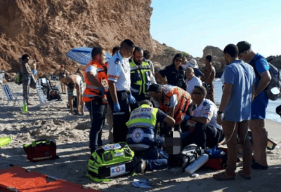עוד טרגדיה בים: הגיע לארץ לחתונה וטבע למוות