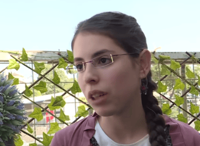 צפו: הנערה שנפצעה קשה חולמת להקים בית מדרש