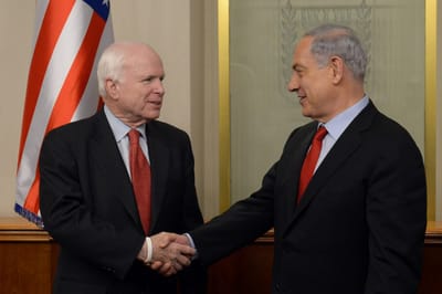 נתניהו: "אוקיר בליבי את הידידות של מקיין לישראל"