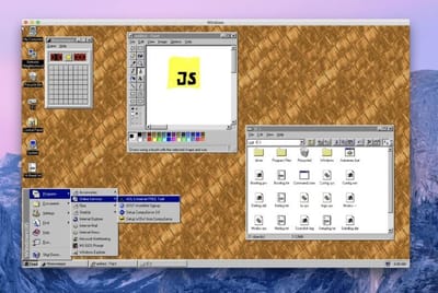 מערכת ההפעלה "ווינדוס 95" חוזרת כאפליקציה